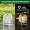 Glitzhome® 11.5" Metal Mesh Solar Powered Lantern with Stand